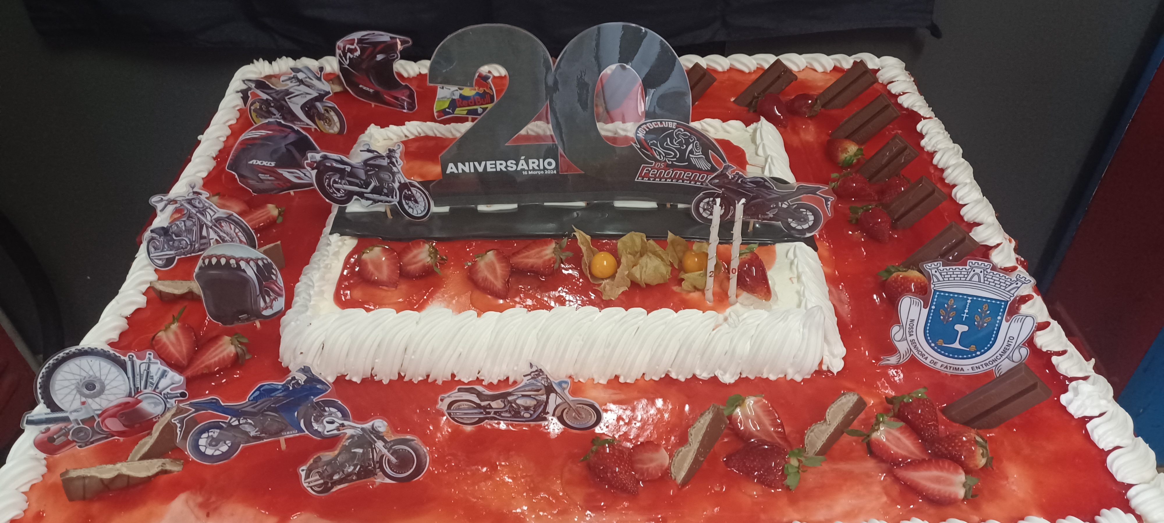 Junta de Freguesia apoia 20 ª Aniversário do Motoclube "Os Fenómenos Entroncamento" 