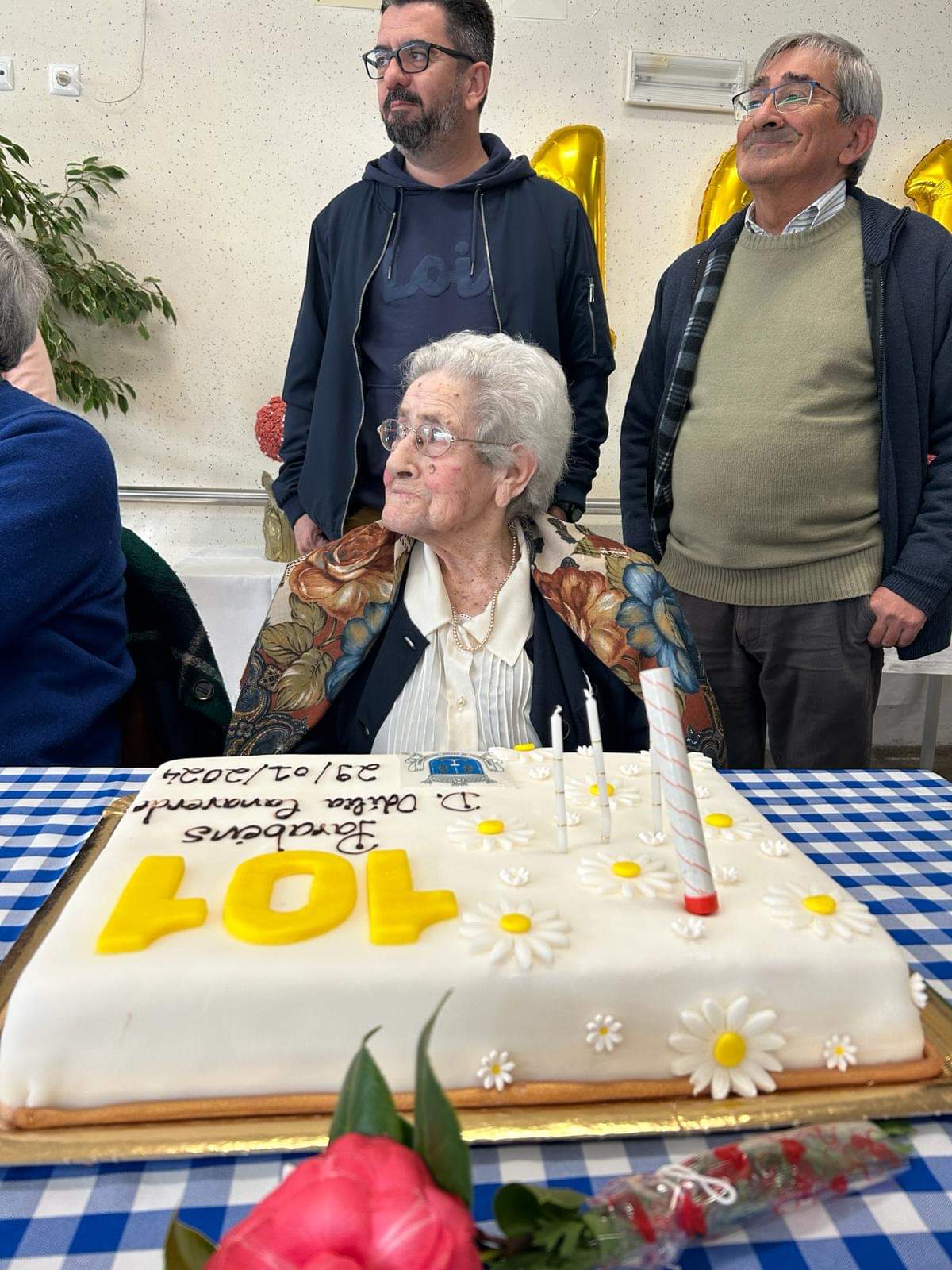 101º Aniversário  de Dª Odília Coutinho- LSCME