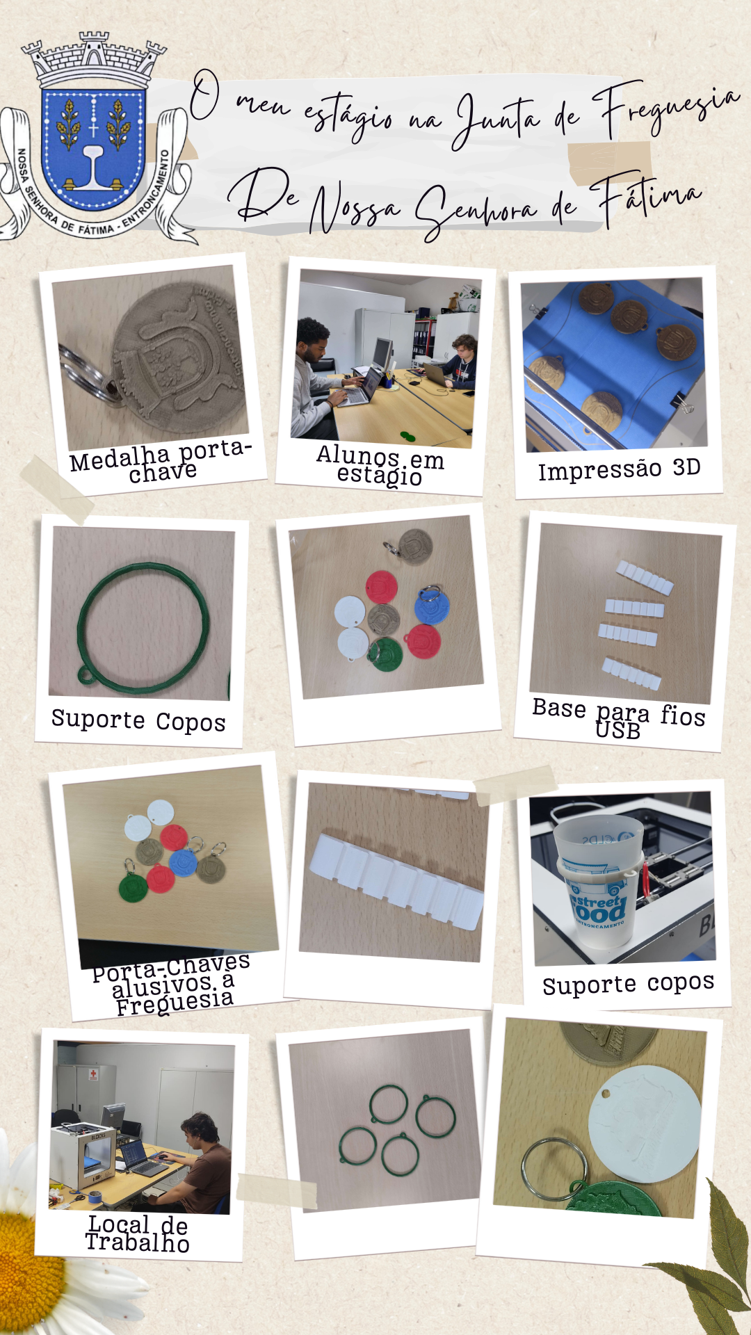 Story do Instagram Retrospectiva do Ano com Fotos Colagem Bege 2