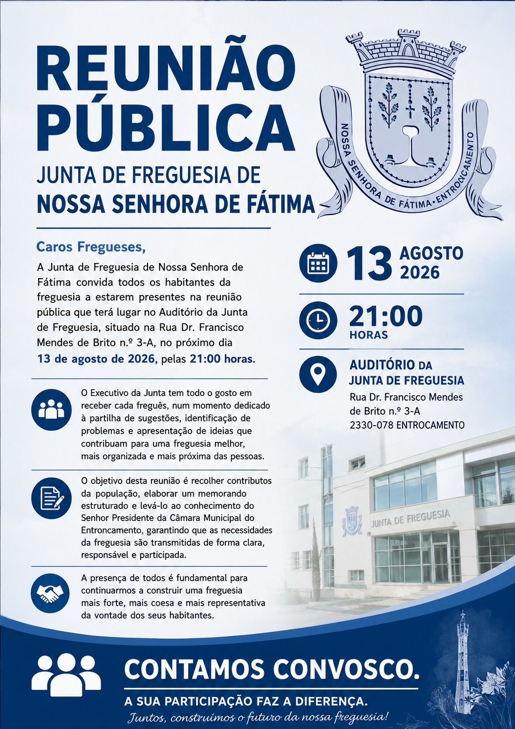 Convite - Reunião Pública