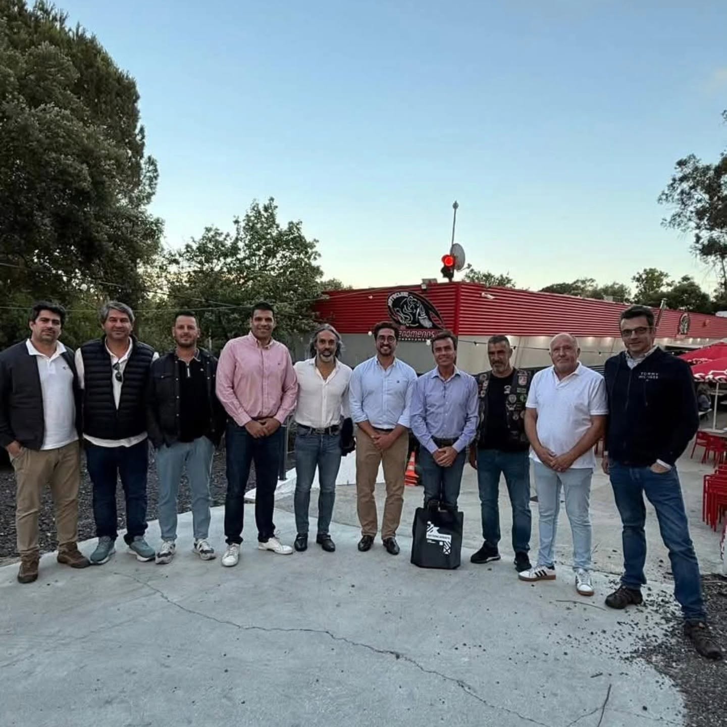 Visita do Secretário Regional de Agricultura e Pescas ao Motoclube "Os Fenómenos"
