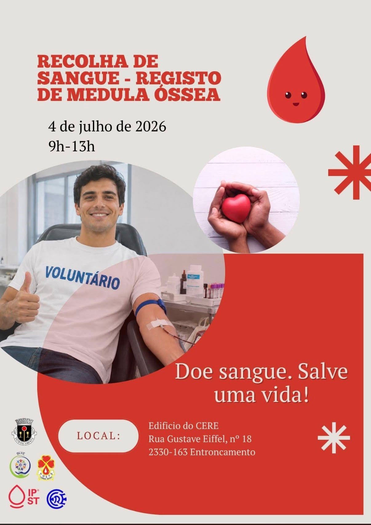 Recolha de Sangue - Registo de Medula Óssea