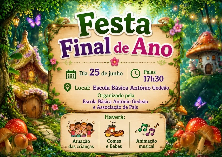 Festa de Final de Ano da Escola Básica António Gedeão
