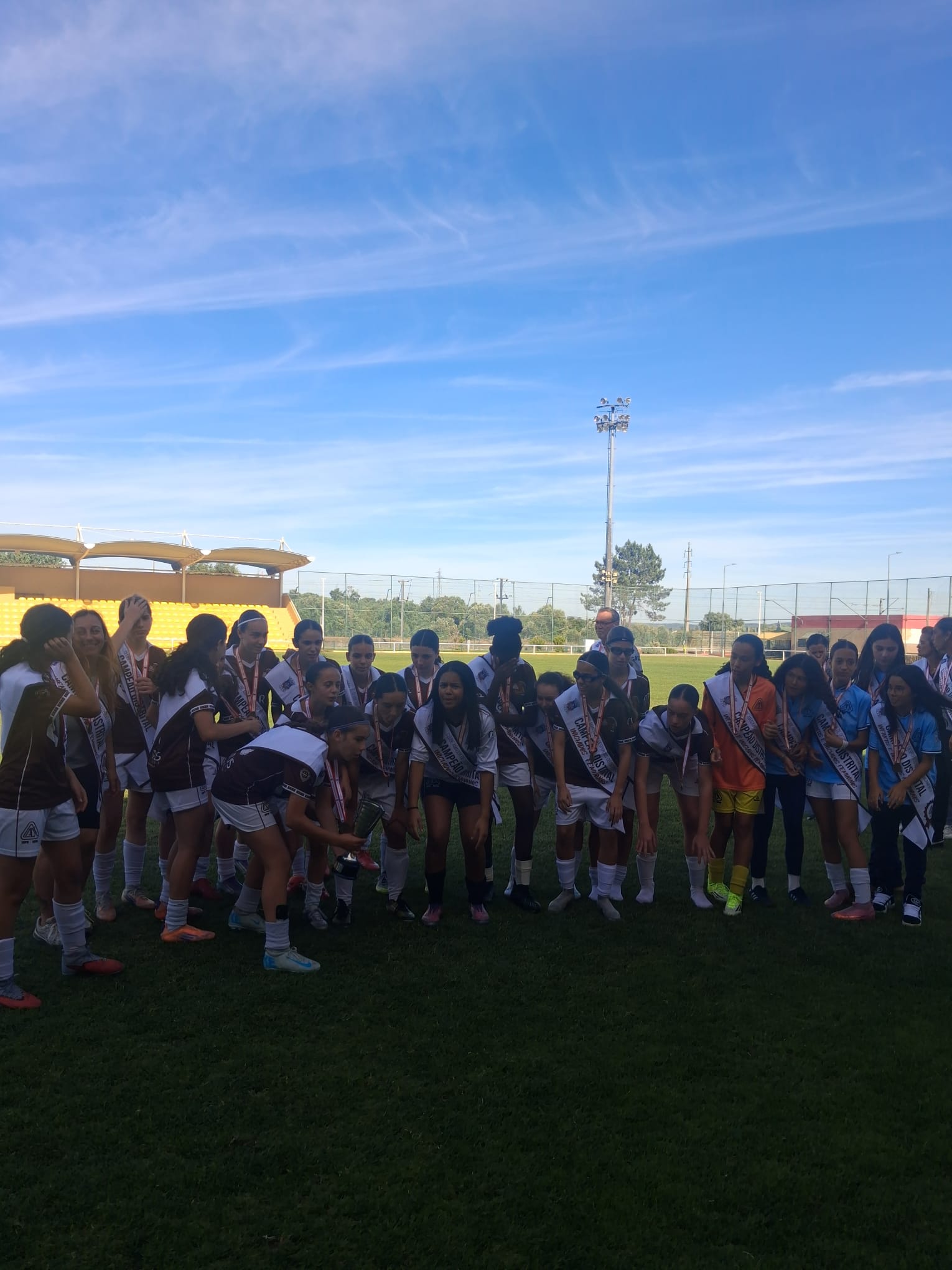 Campeãs Distritais - Equipas Femininas Sub-13 e Sub-15